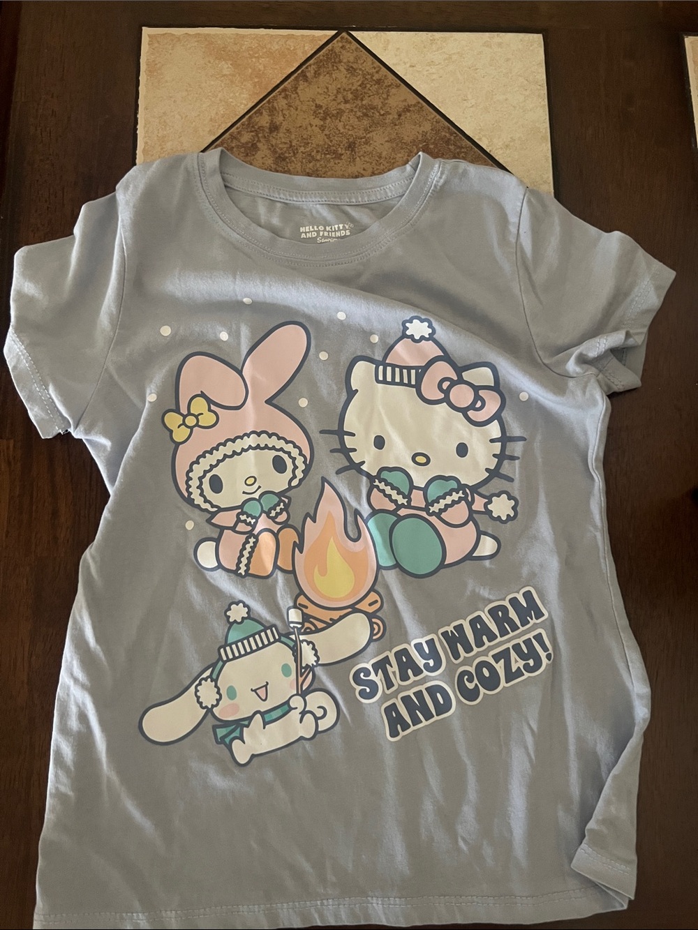 SO Light Blue Graphic Tee